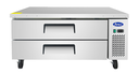 chef base - 48" - 2 drawer - Atosa / MGF8450 - casters - 115v/3a - N