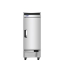 freezer - SOLID / 1 door - 27" - Atosa / MBF8501-GR - stainless cabinet - 3 shelf - casters - 120v/9a - N