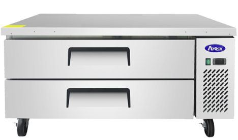 chef base - 48" - 2 drawer - Atosa / MGF8450GR - casters - 115v/3a - N