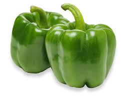 peppers - green - whole - choppers - case/11kg/25lb