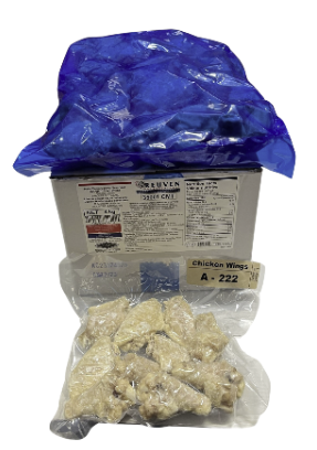 chicken wing - fully cooked / NAKED / 10-12 / Halal - 4kg - Reuven / 35001 - Thailand