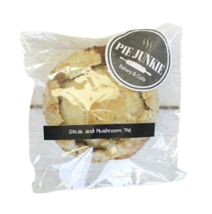 Pie - Savory - Steak & Mushroom - 5 Inch - Individually packed