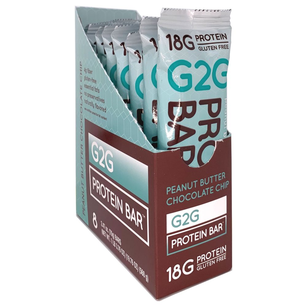 Protein Bar - Peanut Butter Chocolate Chip - G2G - box/8