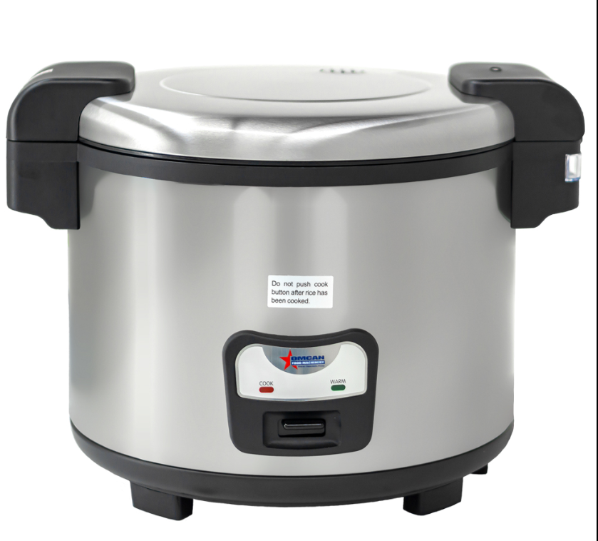 rice cooker / warmer - 60cup / 30cup raw - Omcan / 47591 - S/S - 120v/1500w - N