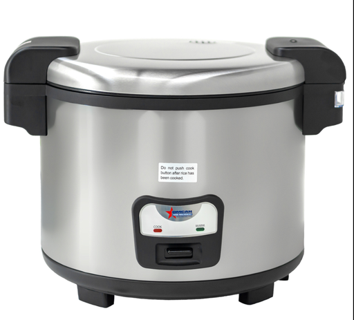 [755610-N] rice cooker / warmer - 64cup / 32cup raw - 13L  Omcan / 47591 - S/S - 120v/1500w - N